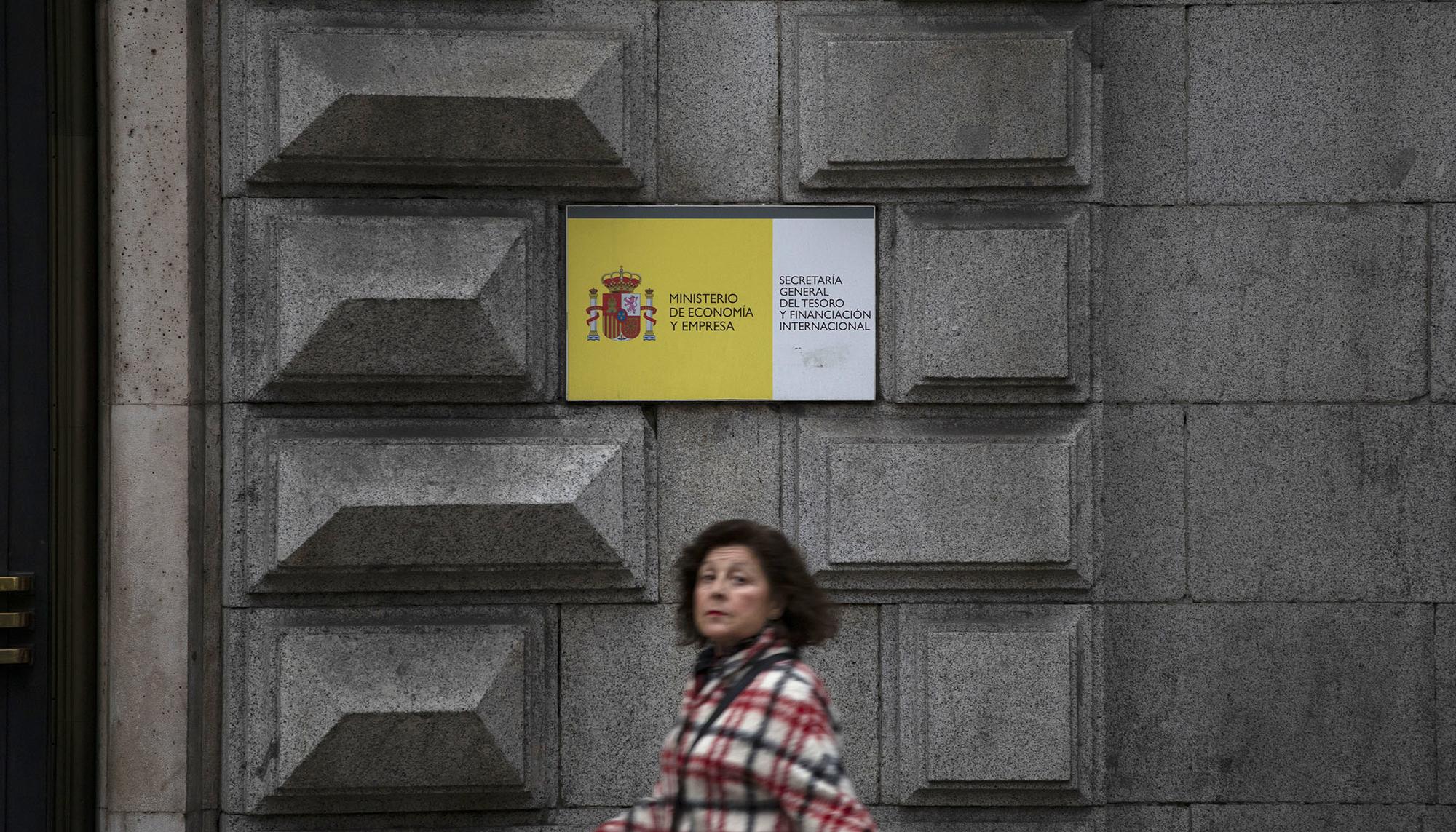 Ministerio de Economia y Empresa cartel